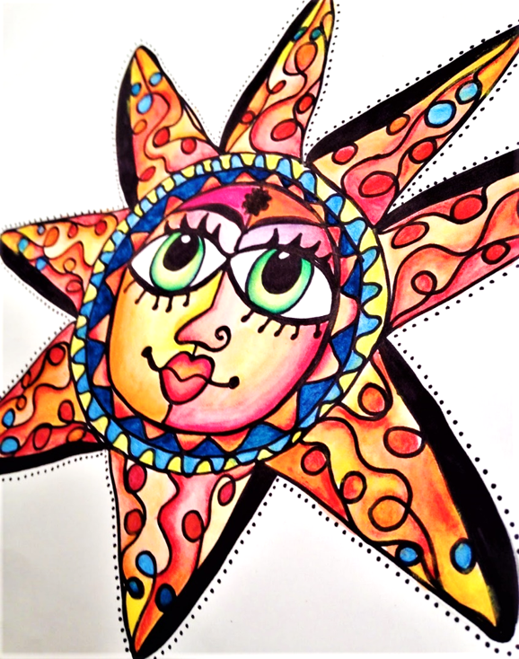 How to Teach Kids to Draw Using One Line! - SparkleGals Art Magic Blog